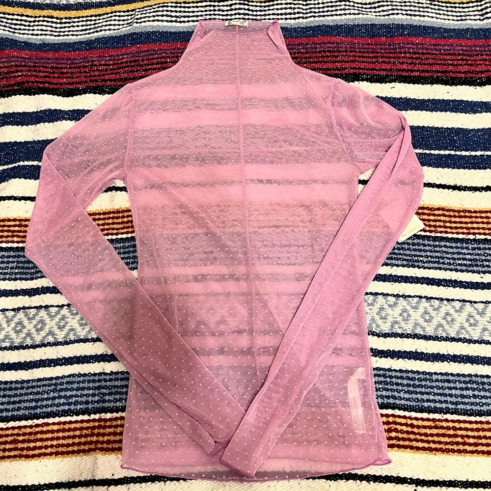 Free People Sheer Long Sleeve
